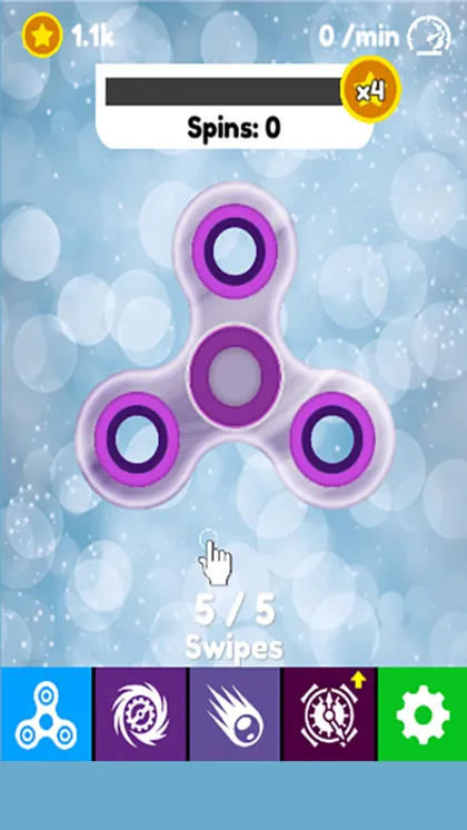 Super Fidget Spinner Turbo gameplay